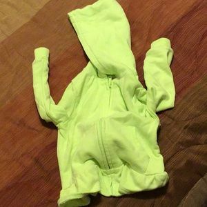 Light weight zipper hoodie